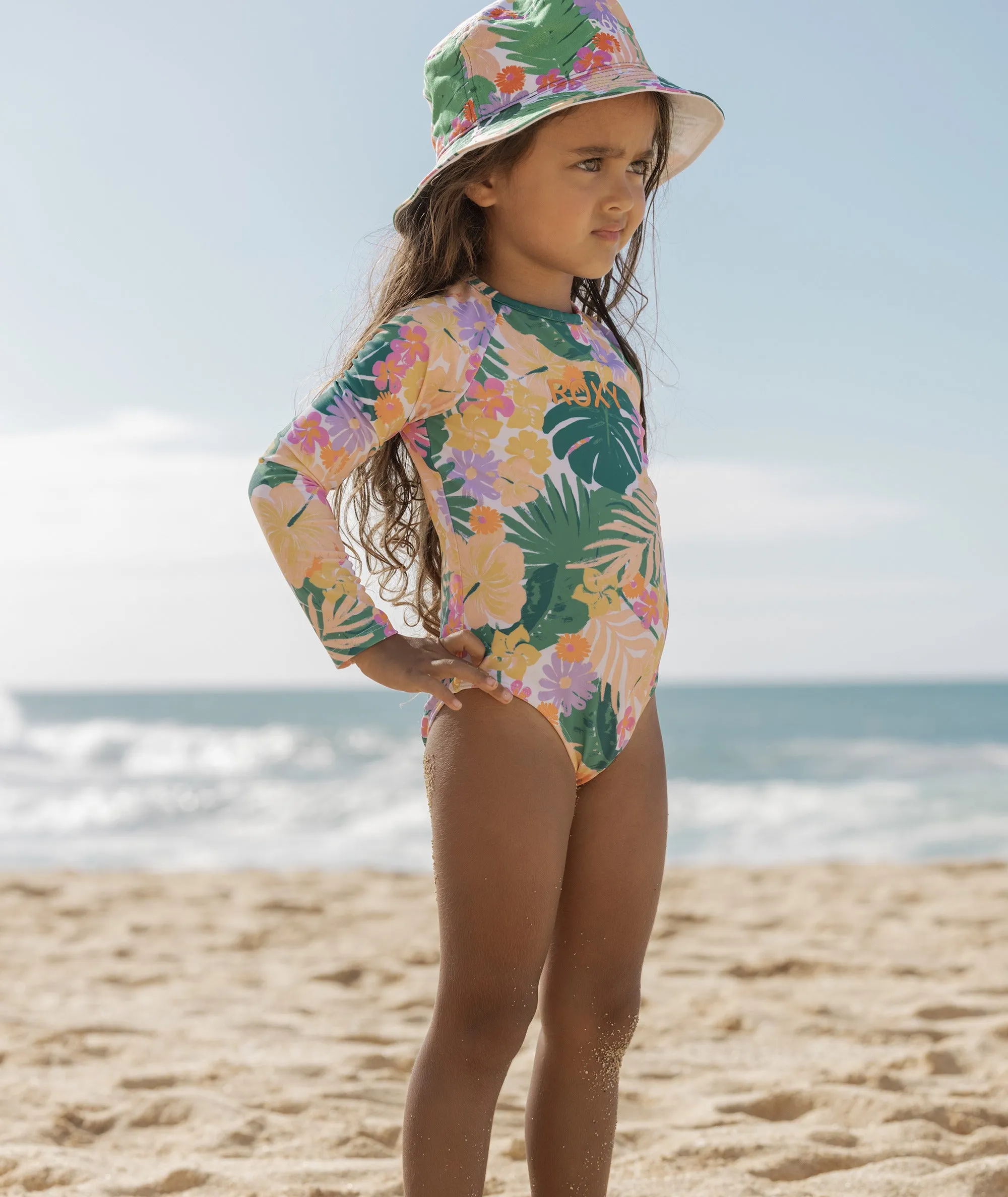 Roxy TW Jasmine Paradise Hat-Mint Tropical Trails