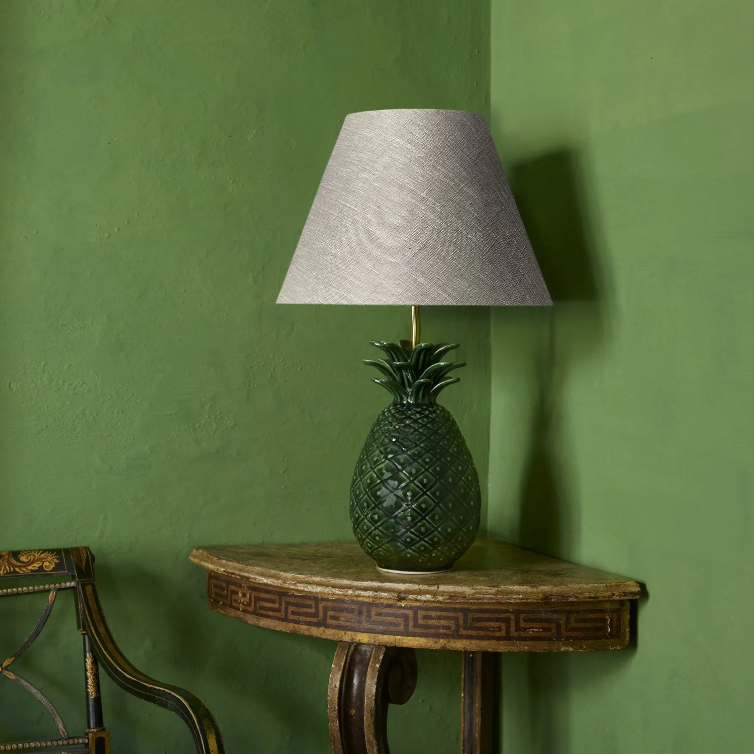 Sand Empire Linen Lampshade