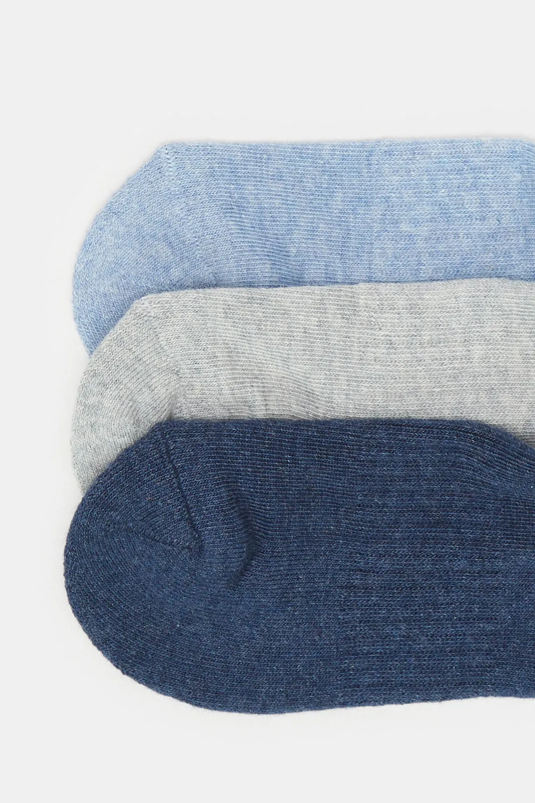 Senior Boys Assorted Sports Ankle Socks (3 Pairs)
