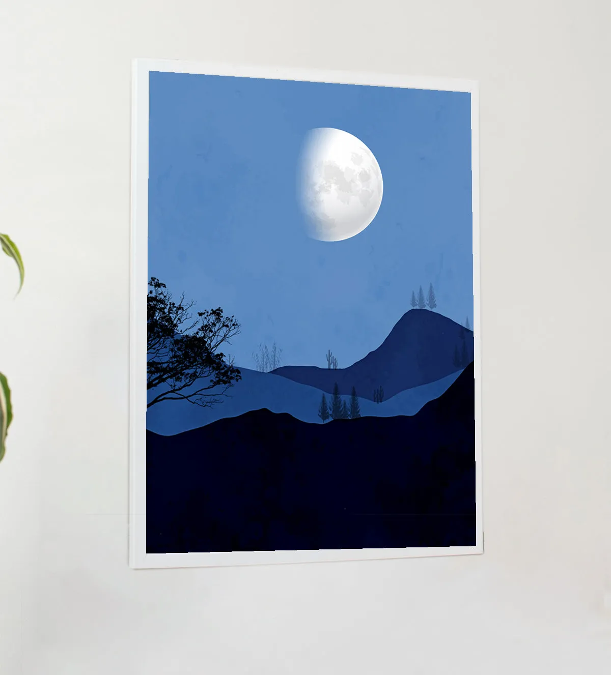 Silent Peaks: A Moonlit Escape