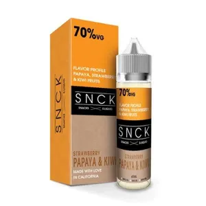 SNCK Strawberry Papaya & Kiwi  Max VG E-Liquid 50ml Short fill