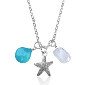 Starfish Ocean Charm Necklace