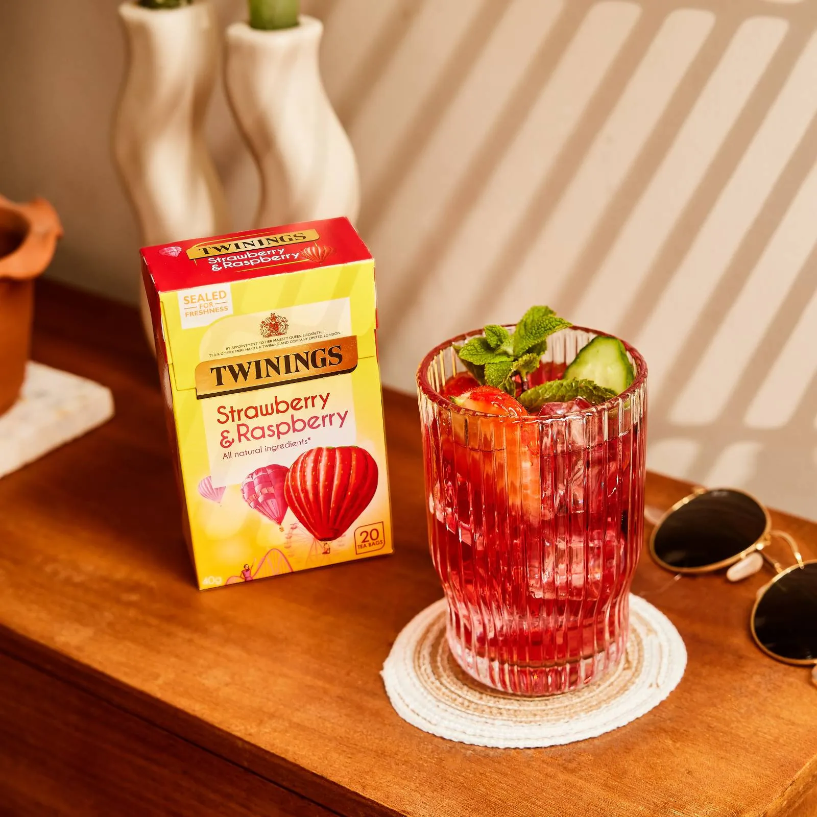 Strawberry & Raspberry - Single Envelope