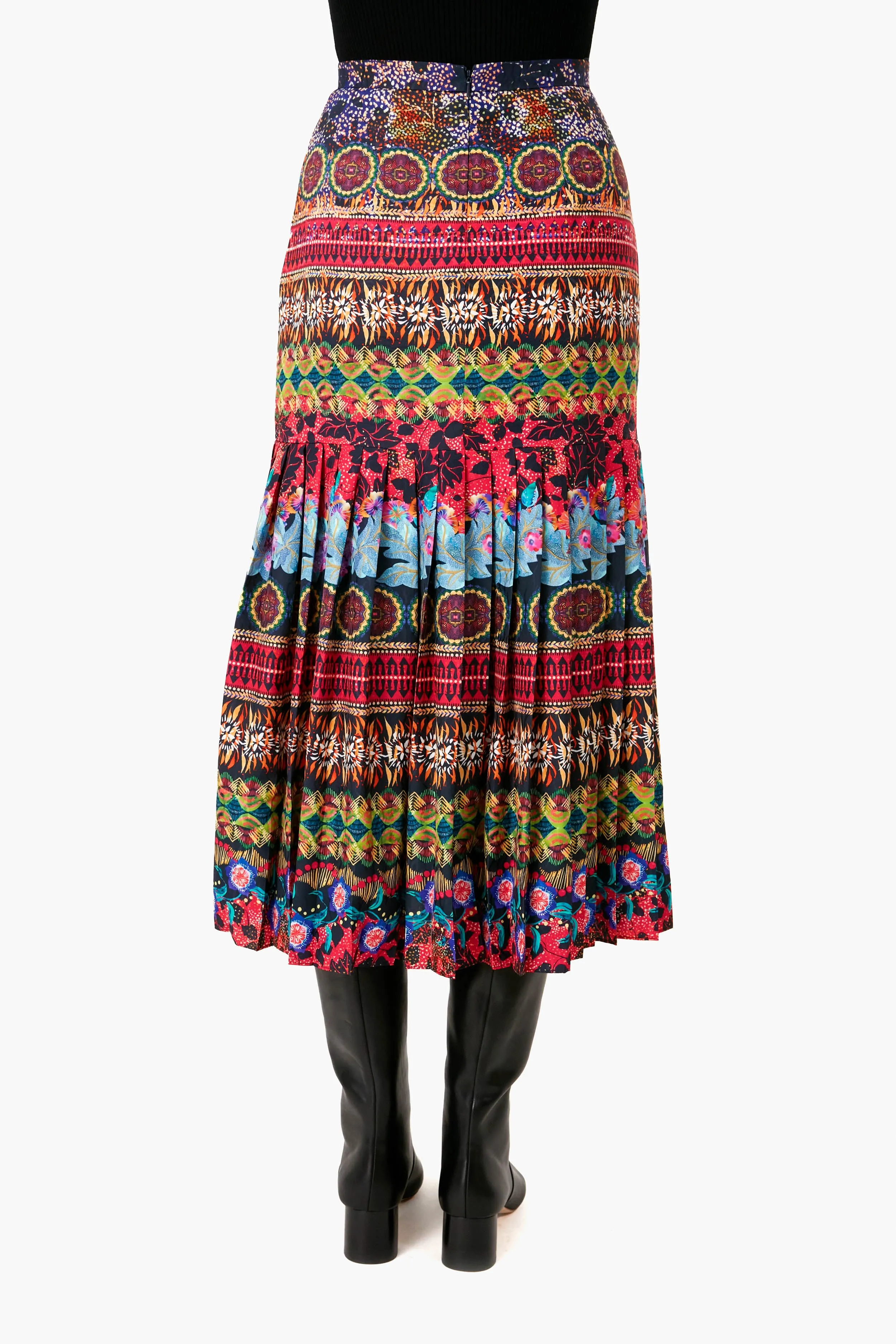 Striped Branches Diana E Skirt