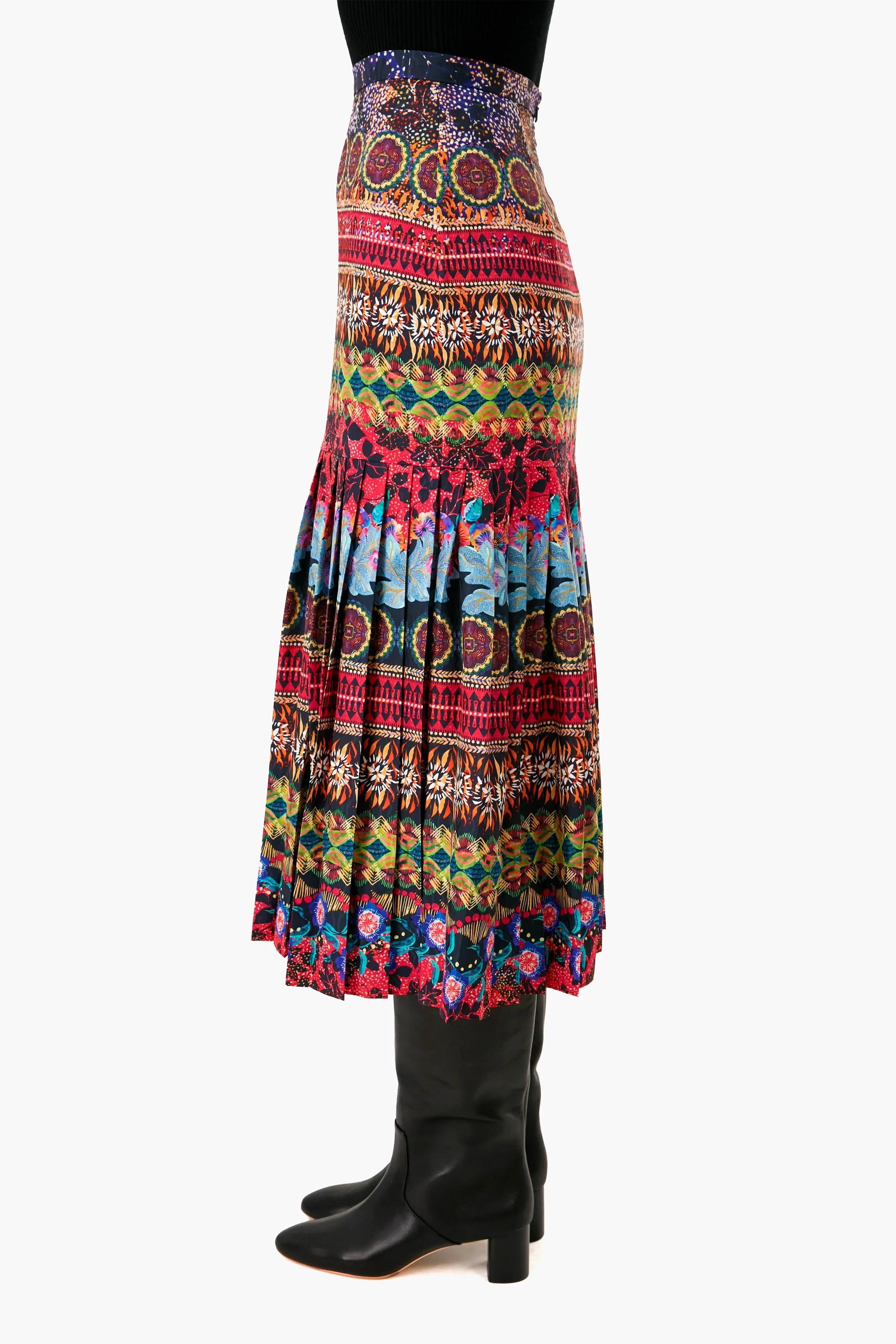 Striped Branches Diana E Skirt