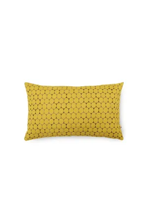 Swirl Cushion Cover-Apple Green