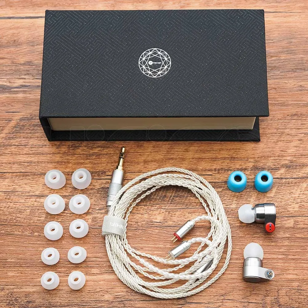 TinHiFi T2 DLC 2022 Version Flagship 10MM Dynamic Circle In-Ear Monitors