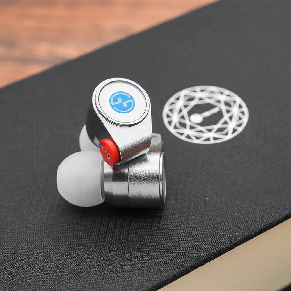 TinHiFi T2 DLC 2022 Version Flagship 10MM Dynamic Circle In-Ear Monitors