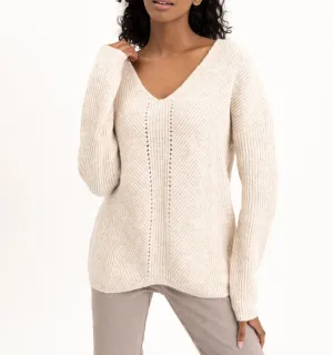 V Neck Soft Sweater