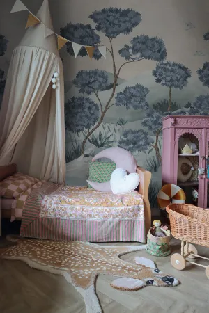 Woodland Birds Blue