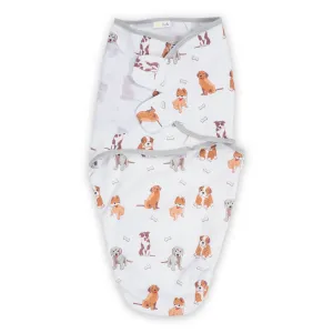 Woof Woof Baby Sleep Swaddle 100% Organic Cotton